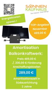 Balkonkraftwerke sind eine sinnvolle Investition für Mieter und Hauseigentümer, die Strom aus Sonnenenergie erzeugen möchten. Die Anschaffungskosten sind zwar relativ hoch, aber die Einspeisevergütung und die Stromkosteneinsparungen können sich langfristig rechnen.
