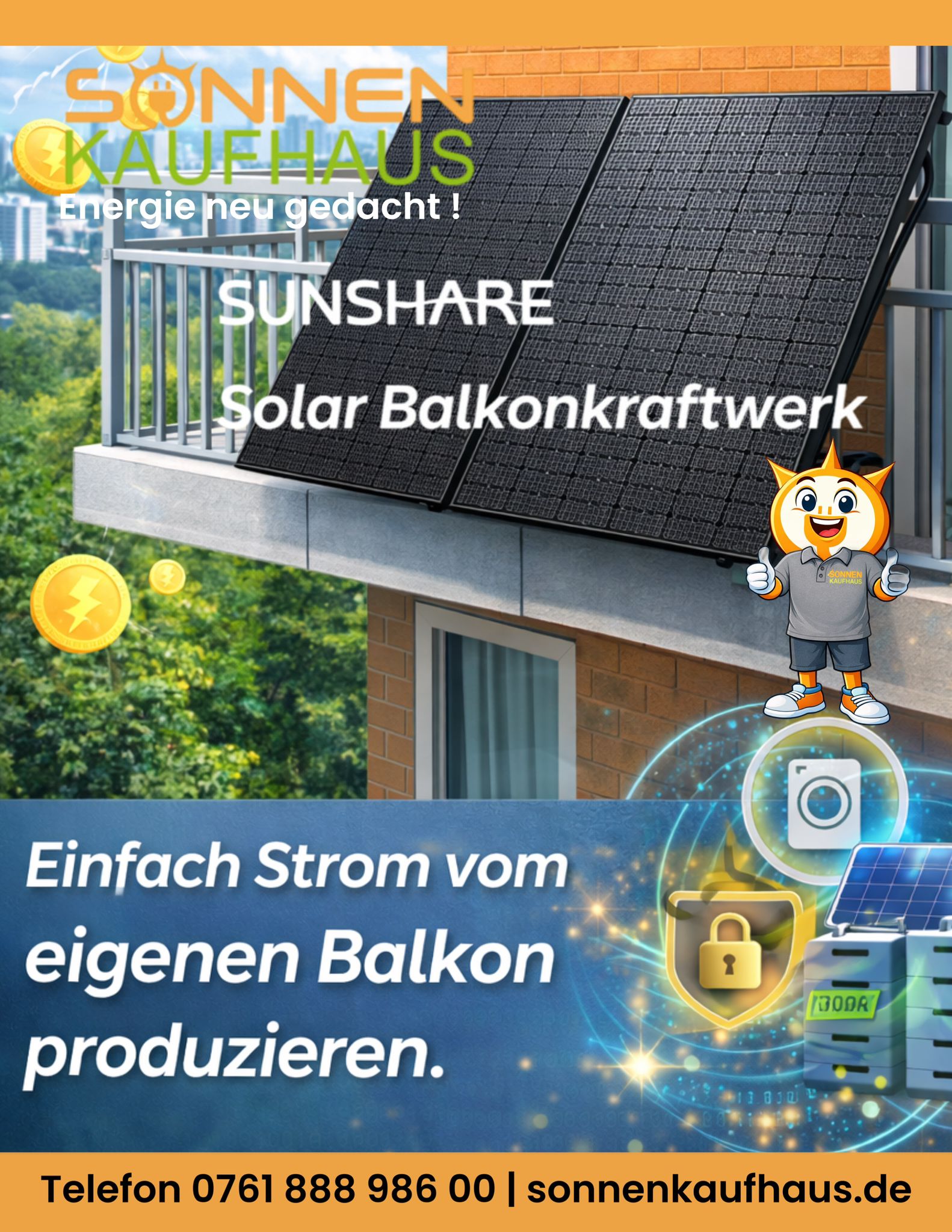 Sunshare Solar Balkonkraftwerk